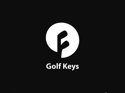 Golf Keys Concept Logo