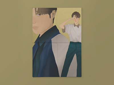 Lee Daehwi ab6ix fanart illustration kpop lee daehwi procreate wanna one