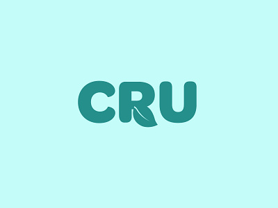 CRU - Aplicativo de Coleta de Lixo branding design identity branding logo typography