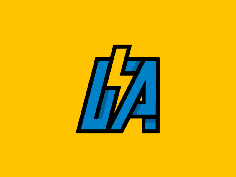 LA Chargers Logo Concept and Animation animation chargers la la chargers los angeles mograph motion graphics san diego sd chargers sports sports logo