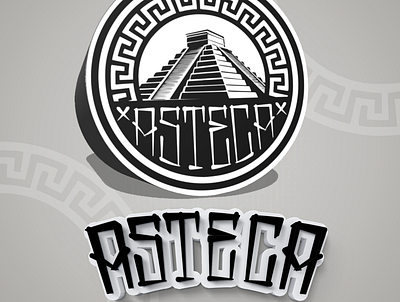Logo Asteca 3D