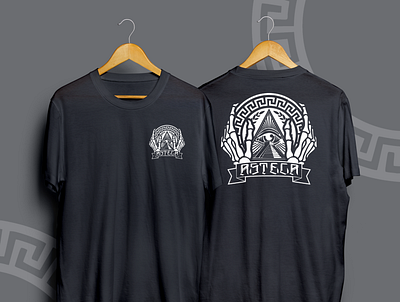 Asteca T-shirt branding