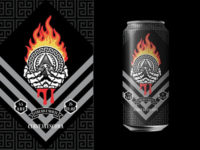 Bebida branding design illustration