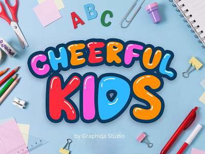 Cheerful Kids Display Font