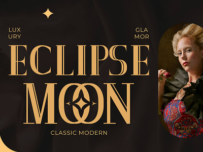 Eclipse Moon – Glamor Serif Font