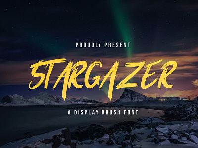 Stargazer – Creative Brush Font