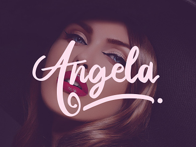 Angela – Beautiful Handwritten Font signature