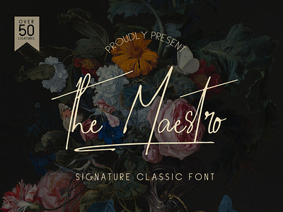 The Maestro - Signature Classic Font