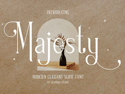 Majesty – Modern Elegant Serif Font