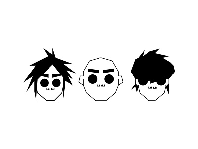 Gorillaz pictogramas