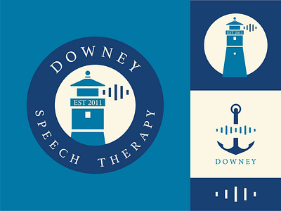 Downey Speech Therapy: Rebrand adobe adobe illustrator brand design branding and identity design freelance freelance designer illustration illustrator logo logo identity logotype update vector vectorart