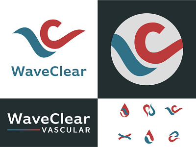 WaveClear Rebranding adobe illustrator brand design branding design illustration illustrator logo rebrand vector vector illustration vectorart