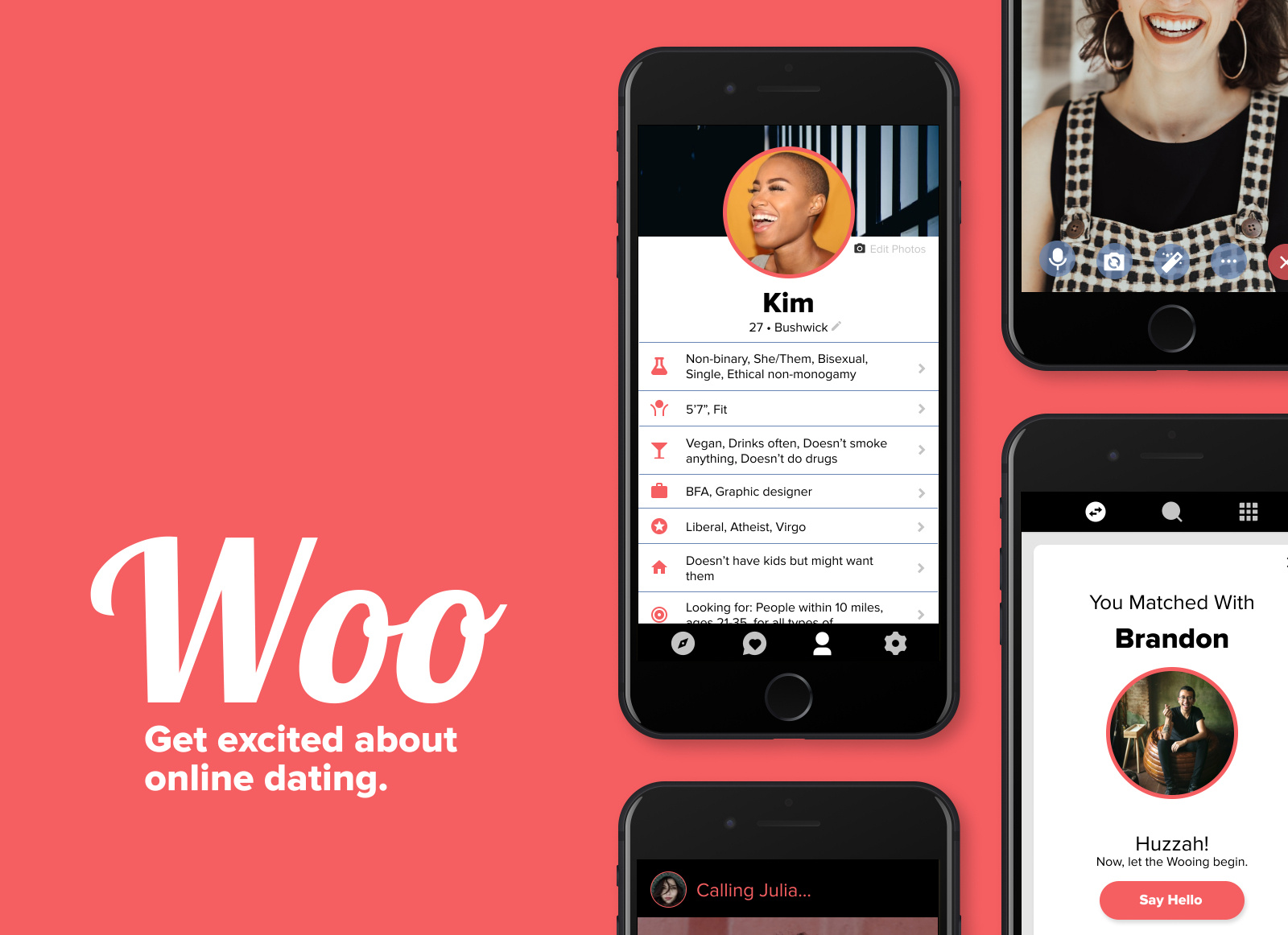 Woo Dating App By Monica Howe On Dribbble