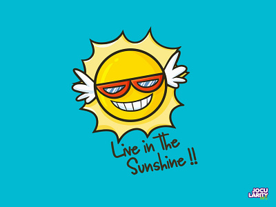 Who don't want to "Live in The sunshine" ?? cartoon cool summer cool sun cute illustration cute sunny funny summer funny sunshine funny tshirt illustration kawaii sun live in the sunshine smiling sun summer party sun funny sun party sunglasses sunny sunny day sunshine sunshine party