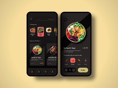 Food Delivery App branding delivery design food food app food app ui food delivery app ui ux
