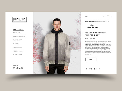 Daily UI Web Fashion