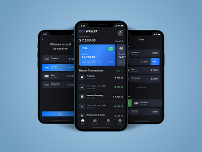 Box Wallet IOS App