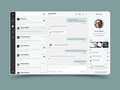 Chat App Interface chat chat app chatting conversation landing page message redesign text ui design web chat web design