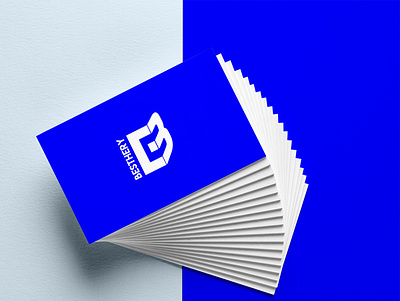Brand design for Besthery blue brand design branding business card design geometric geometric design logo vector