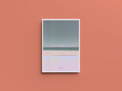 Contrast Magazine design graphic design illustration art magazine minimalist
