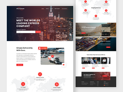 Express Courier-Web Design