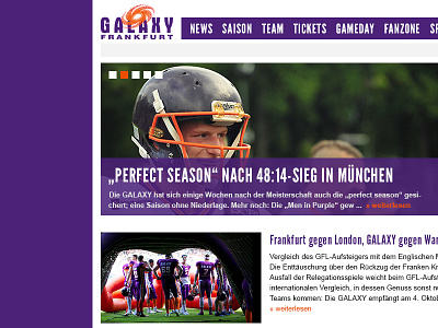 Frankfurt Galaxy Redesign Proposal