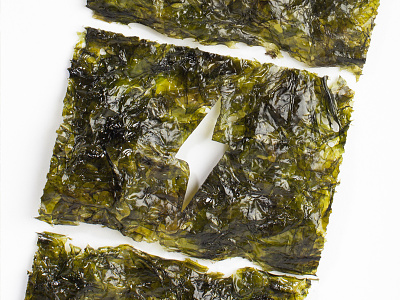 Laser Cut Seaweed art cut edible food kitchen laser magnetic seaweed
