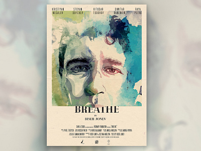 BREATHE design graphic design illustration movie poster poster poster art short film