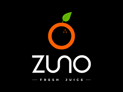 ZUNO Logo for a Juice Business