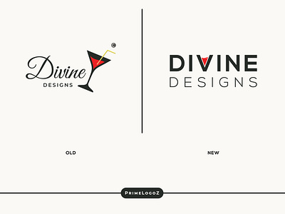 Divine Designs Logo Redesign - Rebranding by PrimeLogoZ
