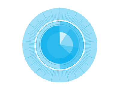 Circular Chart circle infographic pie chart
