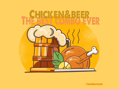 Chicken&Beer The best combo ever
