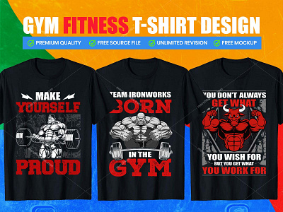 MAKE YOUR SELF PROUD GYM FITNESS T-SHIRT DESIGN BUNDLE gym gym fitness t shirt gym fitness t shirt design gym fitness t shirts gym t shirt gym t shirt design gym tshirt t shirt design t shirt design online t shirt typography font typography t shirt vintage t shirt