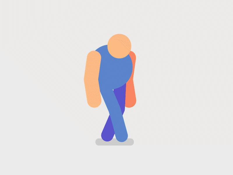 Man 2d animation