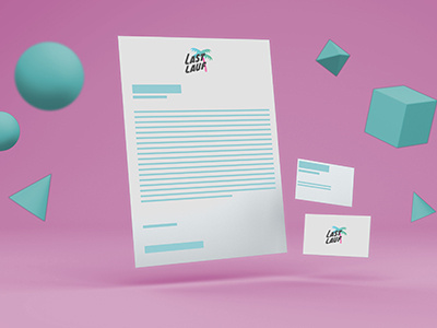 Paper Template By Lastlauf 3d business card cgi free free template freebie letterhead mockup template