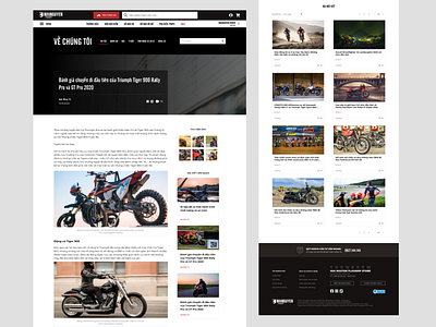 MN Rider Website design rider ui ux web website