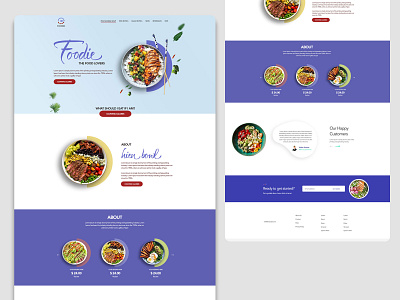 Foodie adobe adobe photoshop banner design banners branding design food professional ui