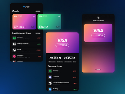 Finance App UI