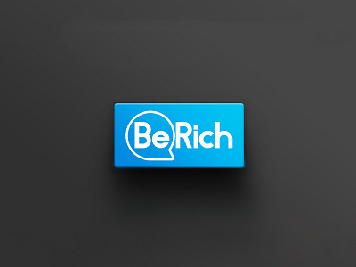 Be Rich logo design best designer best logo branding cool logo design flat illustration illustrator logo logo design logotype minimal typography vector