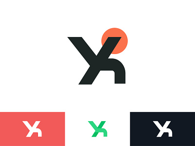 yh logo app best designer brand brand identity branding design flat illustrator logo mark minimal monogram symbol typography web