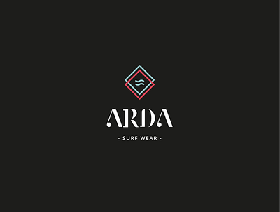 ARDA - Surf Wear branding design surf