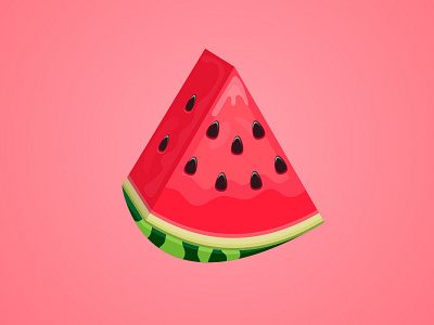 Watermelon design illustration summer vector