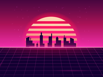 Retro background