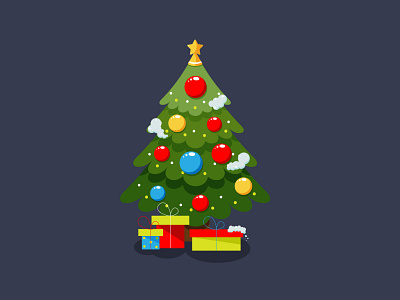 Christmas Tree 2021 christmas christmas tree design happy new year illustration merry christmas vector