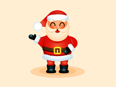 Santa Claus 2021 christmas dear santa design happy new year illustration vector