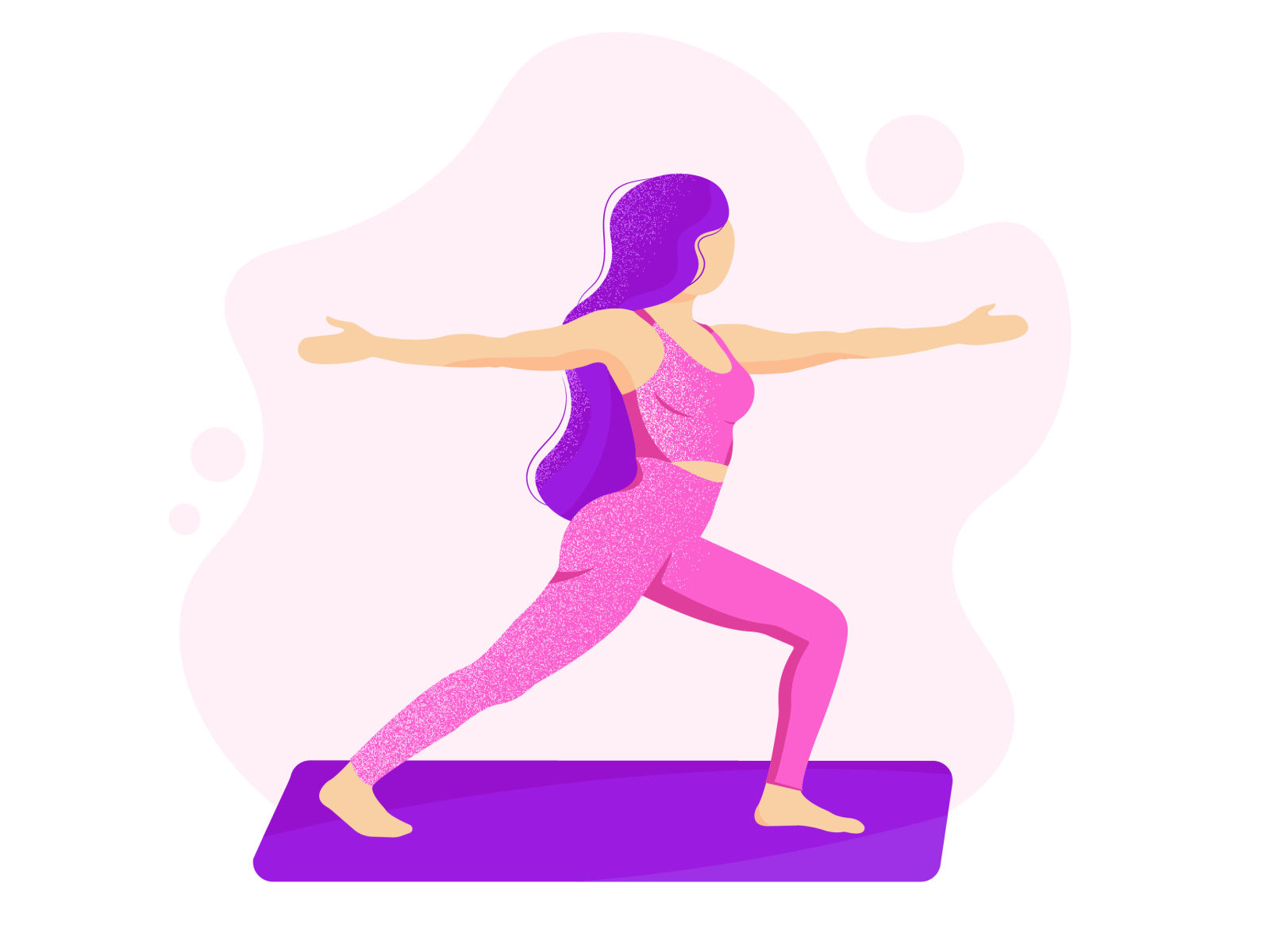 Morning Yoga by Vera on Dribbble