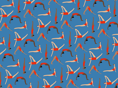 yoga pattern surface design diversity