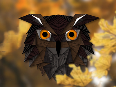 Owl illustrations vector design
