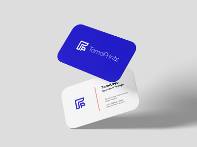 Tama Prints Business Card Design