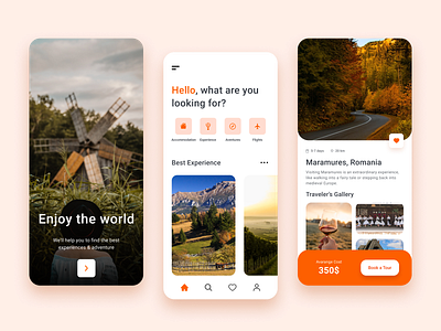 Booking App Daily UI #12 booking app daily100 dailyui design travel app ui ux